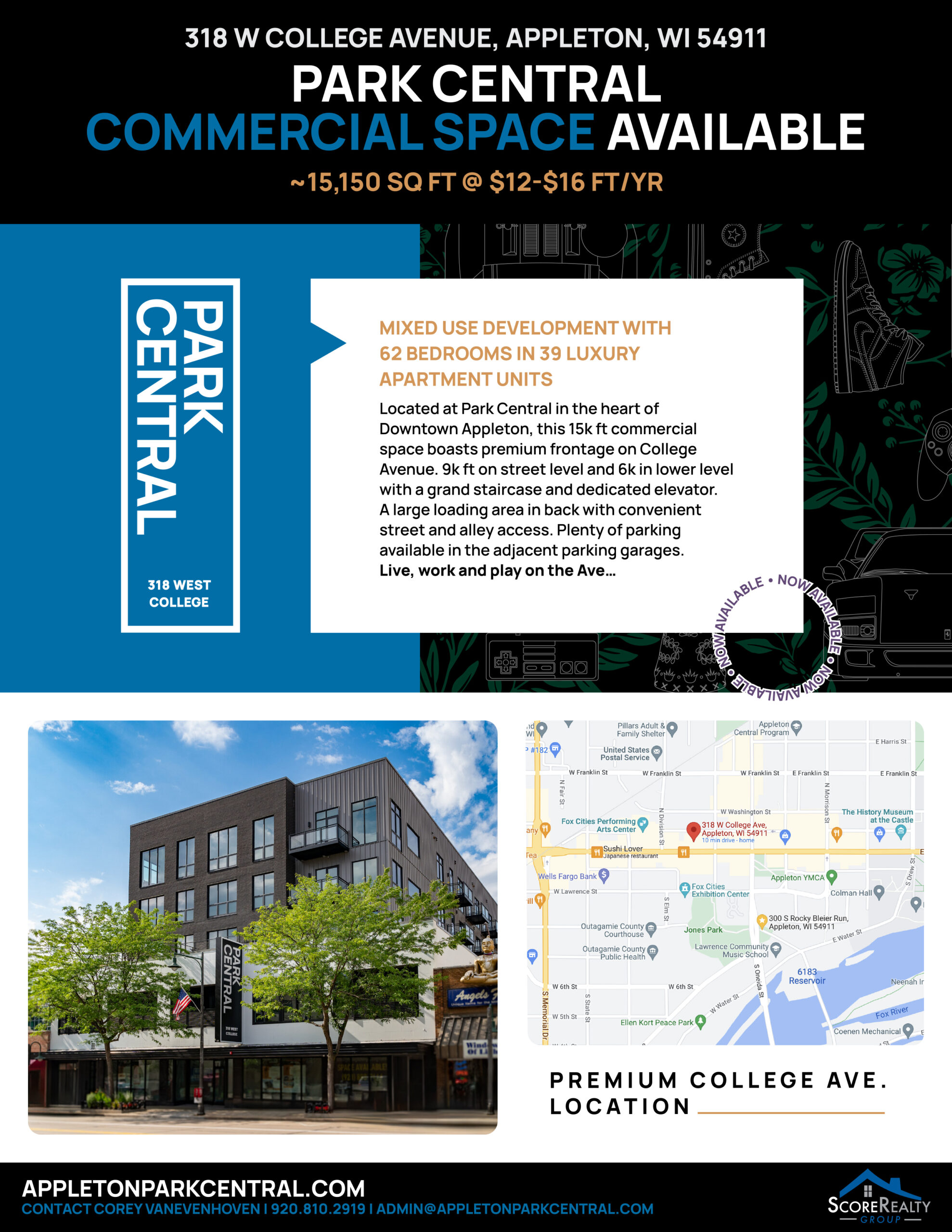 Appleton Park Central Retail Space Sell Sheet